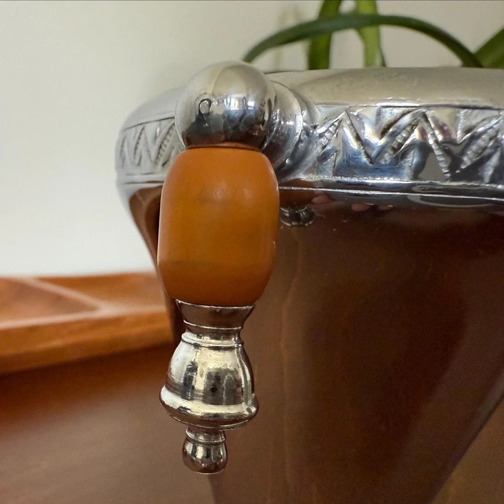 Vintage Manning-Bowman Art Deco Sugar & Creamer Set (1930s)